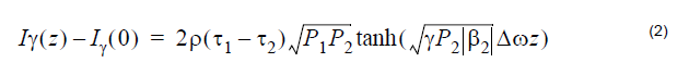 Optical System Equation 2