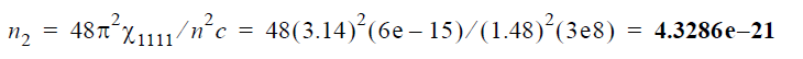 Optical System Equation