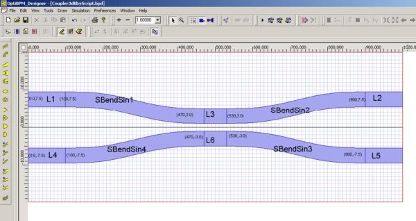 BPM - Figure 4 Lesson6_3db_coupler.BPD file