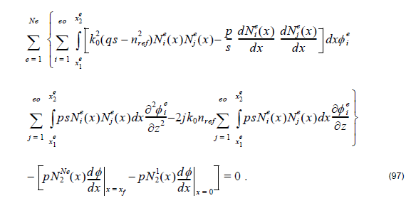 Optical BPM - Equation 97