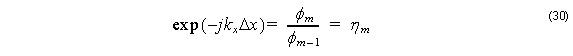 Optical BPM - Equation 30