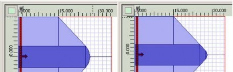 SMF28 fiber lens (a) R=6 µm; (b) R=2.4µm